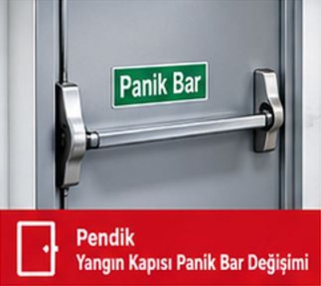 Pendik Yangın Kapısı Panik Bar Değişimi